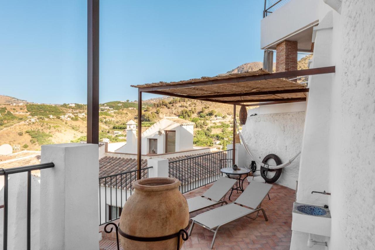 La Amara Lounis - En El Casco Antiguo De Frigiliana Lejlighed Eksteriør billede